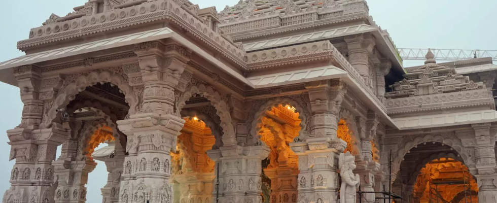 Diese Website die Ayodhya Ram Mandir Prasad anbietet ist „gefaelscht