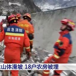 Dutzende Menschen nach Erdrutsch in der chinesischen Provinz Yunnan begraben