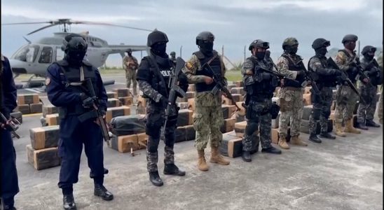 Ecuador meldet eine der groessten Drogenbeschlagnahmungen aller Zeiten 22 Tonnen