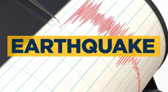 Ein schweres Erdbeben der Staerke 76 verschiebt die Kueste Japans
