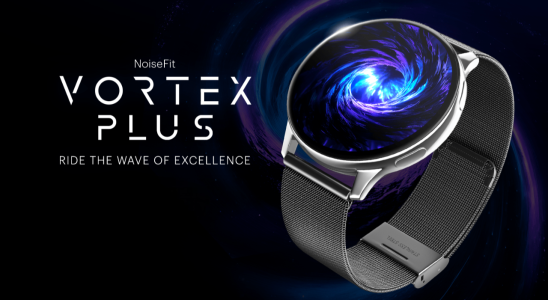 Einfuehrung der NoiseFit Vortex Plus Smartwatch mit Bluetooth Sportanrufen zum Preis von