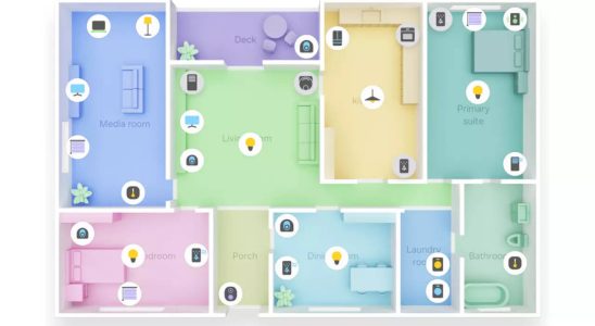 Erklaert Wie die SmartThings 3D Kartenansicht von Samsung bei der Smart Home Verwaltung