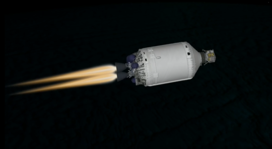 Erste US Mondlandung seit Jahrzehnten Vulcan Rakete mit Nasa Mondlandegeraet Peregrine 1 hebt