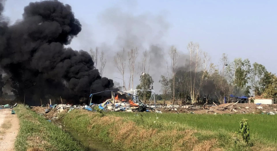 Explosion in einer Feuerwerksfabrik in Zentralthailand Mehrere Todesfaelle gemeldet