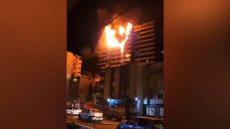 Feuer bricht im Teheraner medizinischen Zentrum aus VIDEO – World