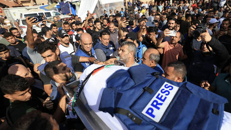 Fuehrende Organisation fuer „Medienrechte ignoriert zuegellose Ermordung von Gaza Journalisten –