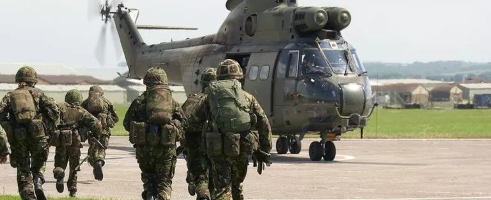 Grossbritannien kuendigt den groessten Militaereinsatz bei Nato Uebungen seit Jahrzehnten an