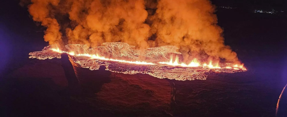 Island ist mit den schlimmsten Vulkanschaeden seit 50 Jahren konfrontiert