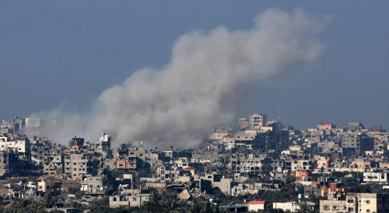 Israel bombardiert den Sueden des Gazastreifens waehrend Staats und Regierungschefs