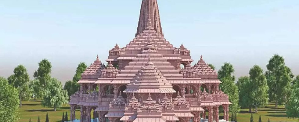 Live Uebertragung des Ayodhya Ram Tempels Wie und wo man die Weihe der
