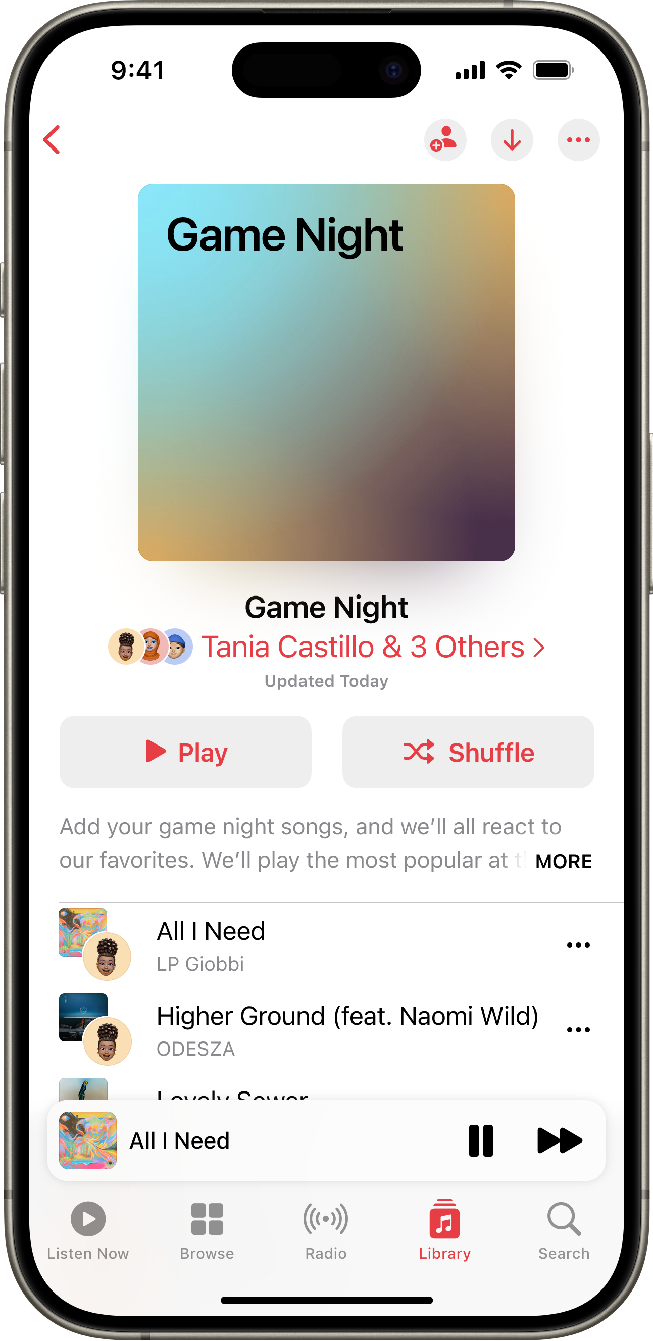 Mit Apple Music koennen Sie jetzt gemeinsame Wiedergabelisten erstellen