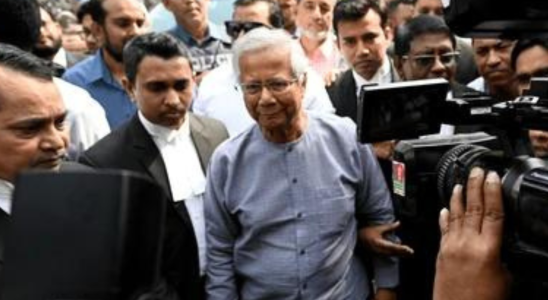 Muhammad Yunus Nobelpreistraeger Muhammad Yunus im Arbeitsrechtsfall in Bangladesch verurteilt
