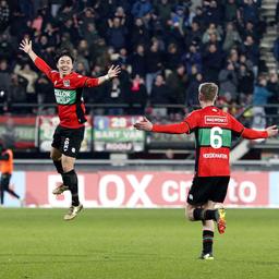 NEC schlaegt Go Ahead im KNVB Pokal knapp teilweise dank Welttor