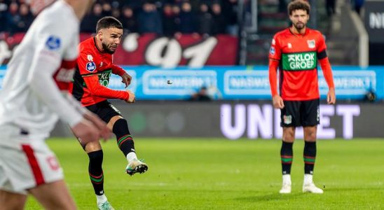 NEC ueberrascht zehn FC Twente dank eines beispiellosen Tores von