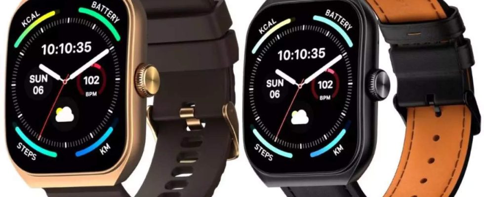 Noise ColorFit Hexa Smartwatch mit funktionaler Krone auf den Markt
