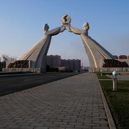 Nordkorea entfernt Denkmal das die Wiedervereinigung mit dem Sueden symbolisierte