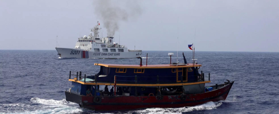 Philippinen modernisieren Aussenposten im umstrittenen Suedchinesischen Meer