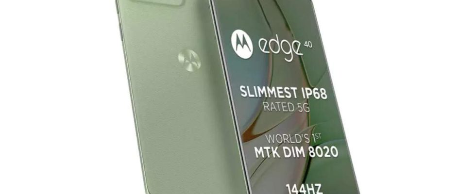 Preissenkung fuer Moto Edge 40 Neue Smartphone Kosten enthuellt