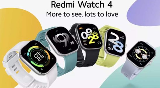 Redmi Watch 4 Smartwatch mit 20 Tagen Akkulaufzeit weltweit eingefuehrt