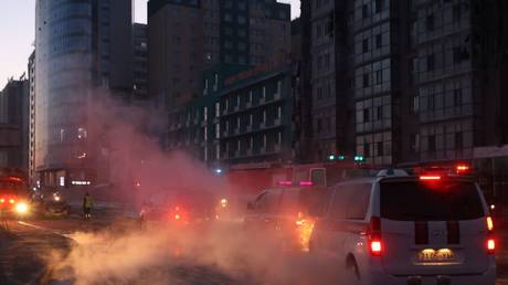Riesiger Tankwagen mit Fluessiggas explodiert FOTOSVIDEOS – World