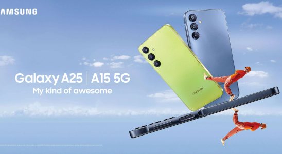 Samsung Galaxy A15 Galaxy A25 kommt in Indien zum Verkauf