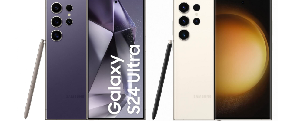 Samsung Galaxy S24 Ultra vs Galaxy S23 Ultra Wie schneiden