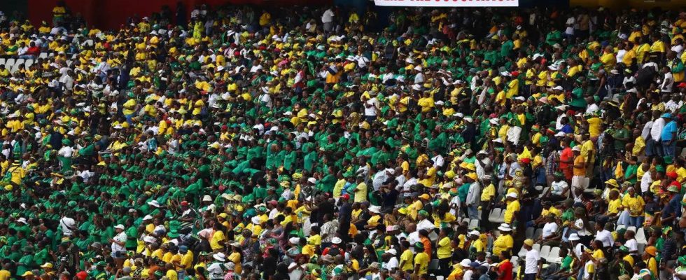 Suedafrikas Regierungspartei feiert vor einem schwierigen Wahljahr ihr 112 jaehriges Bestehen