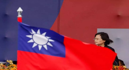 Taiwan Taiwans Praesidentin Tsai Ing wen fordert China auf eine „friedliche