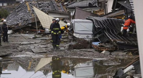 Ueberlebende des Erdbebens in Japan die weder Strom noch Wasser