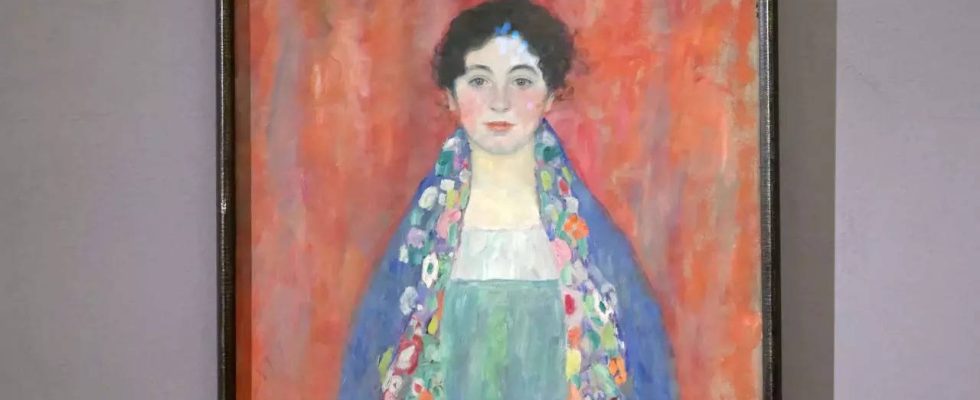 Verlorenes „Gustav Klimt Portraet nach fast einem Jahrhundert gefunden