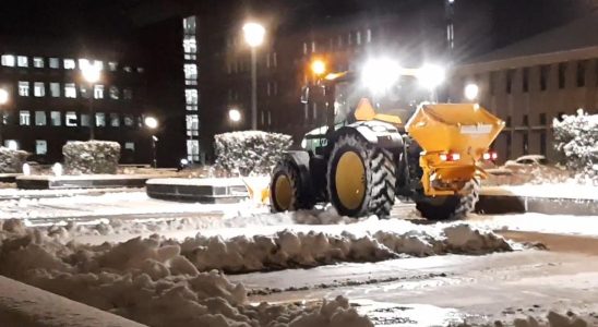 Wenige Zwischenfaelle in Limburg trotz Schneefall „Die Leute sind vorsichtiger
