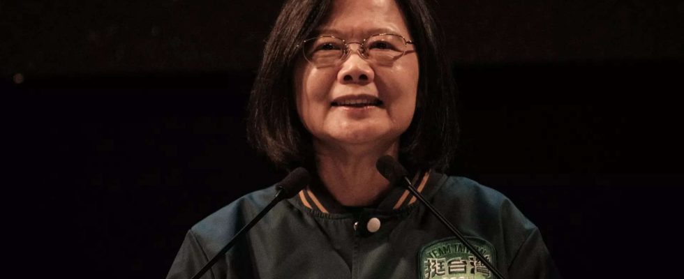„China steckt moeglicherweise hinter gefaelschten Videos des taiwanesischen Praesidenten