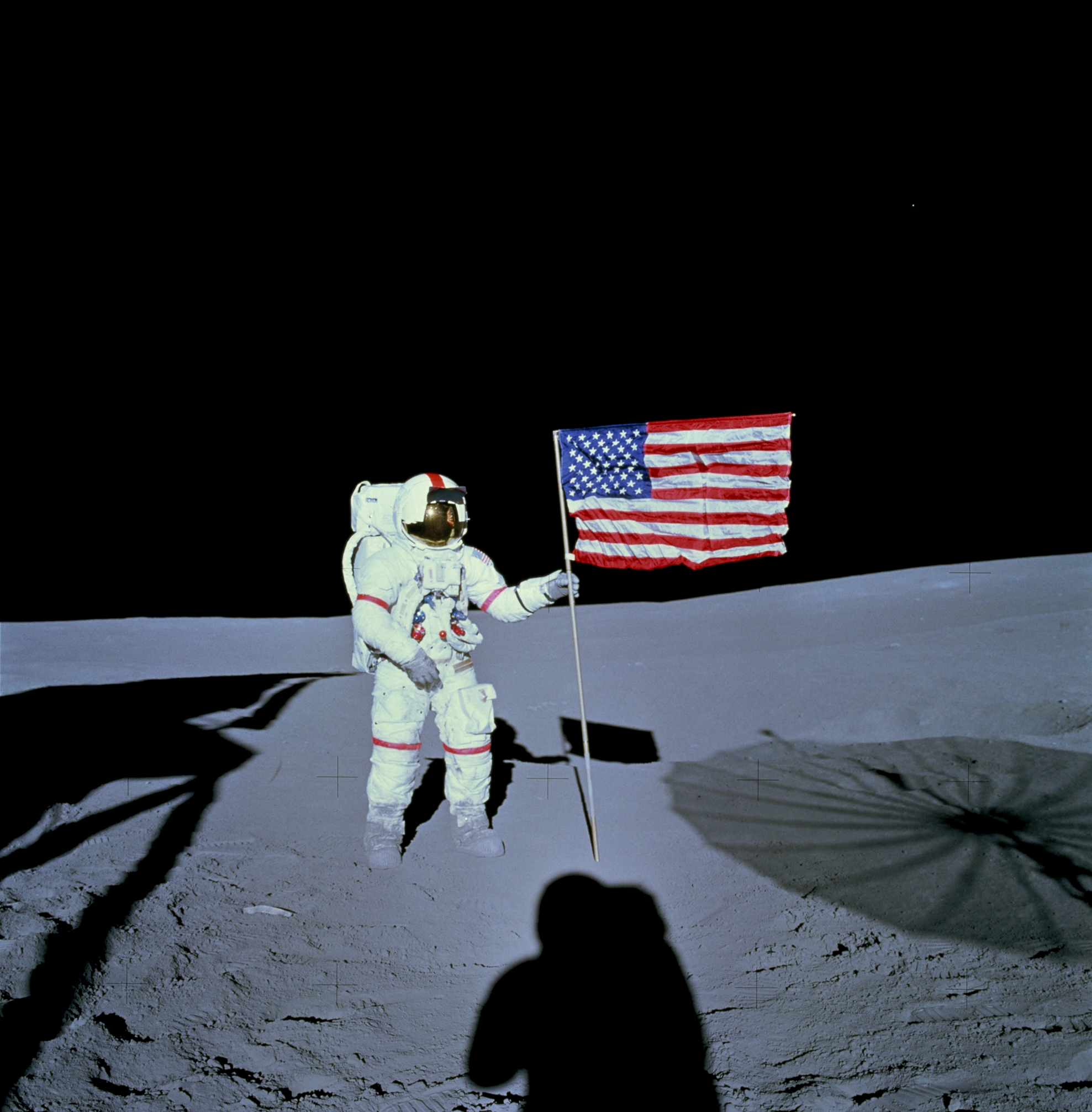 Alan Shepard auf dem Mond NASA