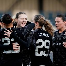 Ajax Women beendet eine erfolgreiche Woche mit einem leichten Wettbewerbssieg
