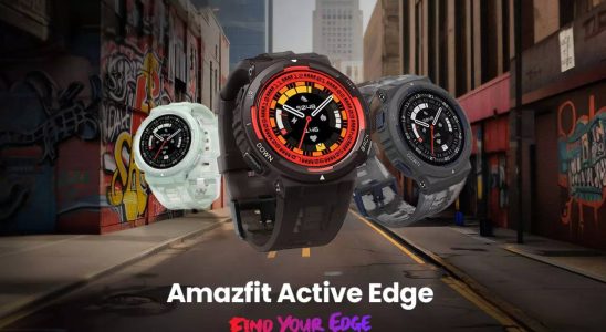 Amazfit Active Edge Seite geht auf Amazon online Was Sie erwartet