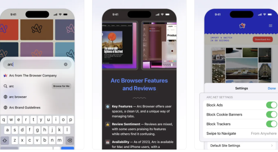 Arc Search Die iPhone App bringt KI in die Suche