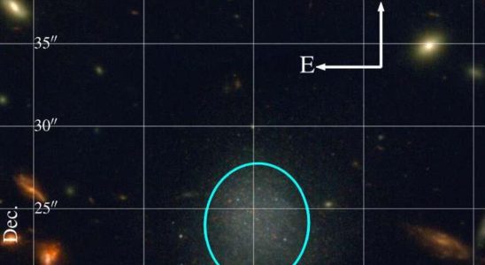 Astronomen finden versehentlich eine Zwerggalaxie die „nicht existieren sollte