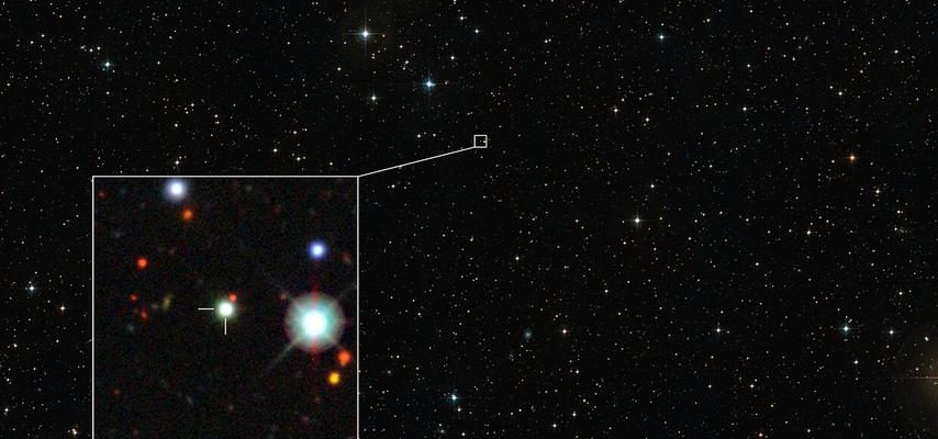 Astronomen sehen das hellste Objekt im Universum und das am