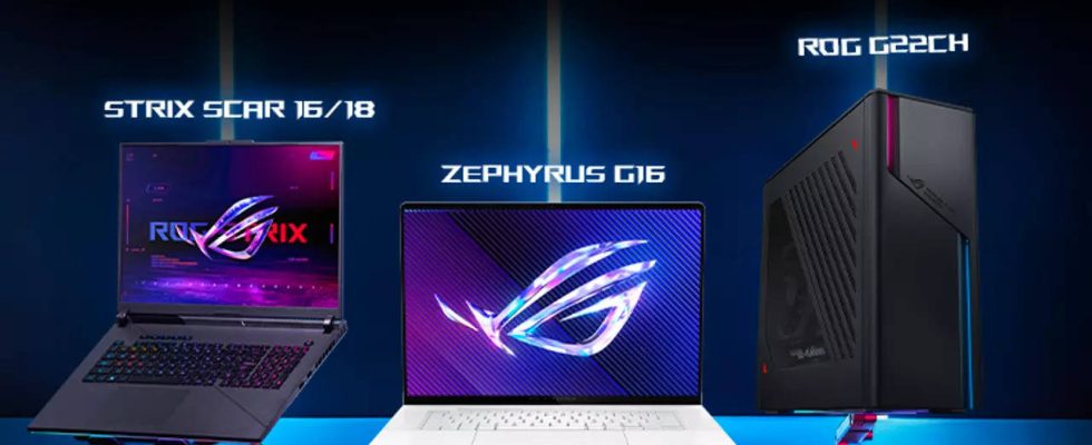 Asus bringt Zephyrus G16 Laptops aktualisierte Strix Scar Serie und ROG G22 Gaming Desktop