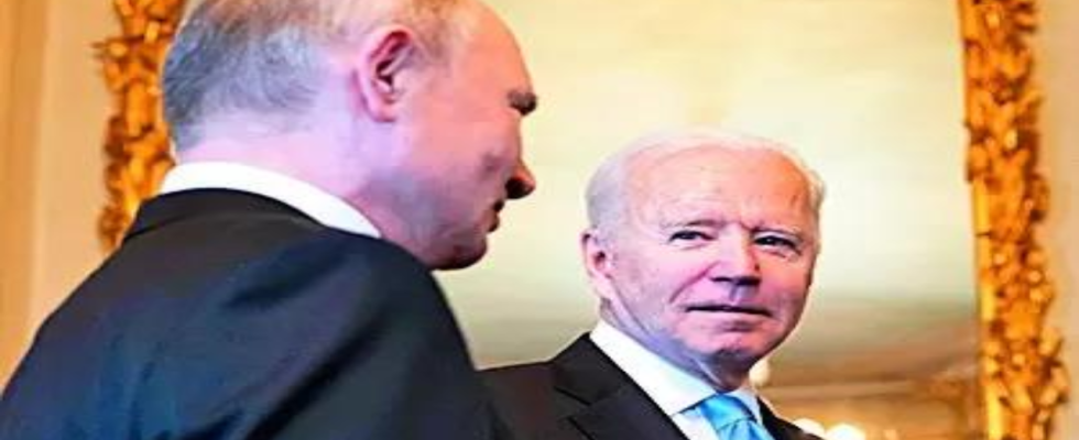 Biden nennt Putin „verrueckten Schluchzer Kreml schlaegt zurueck Streicht den