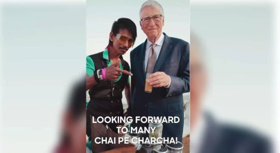 Bill Gates teilt „Chai Pe Charcha Video mit Dolly Chaiwala in
