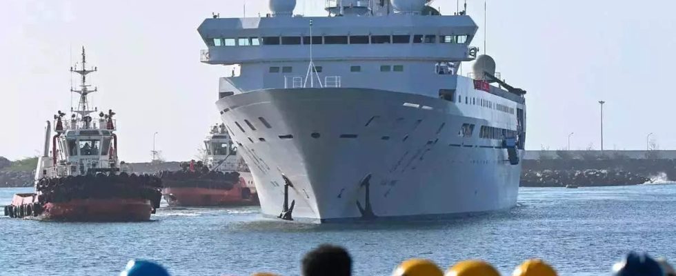 Chinesisches Forschungsschiff verlaesst Malediven Bericht