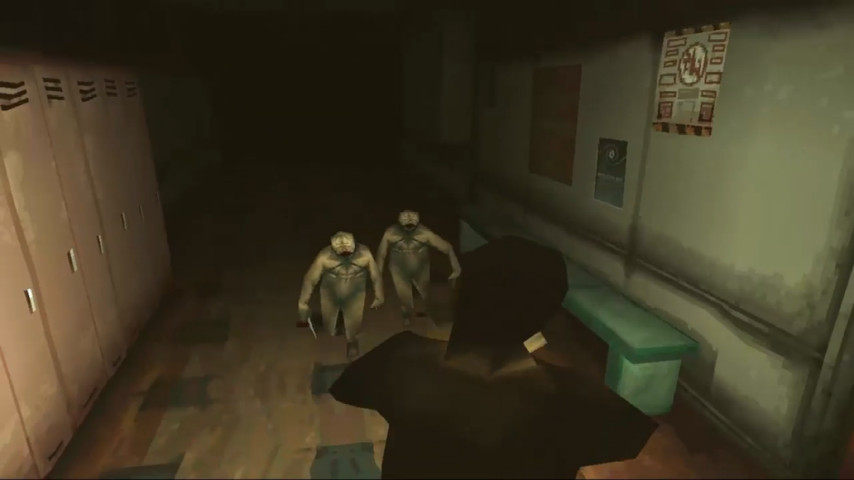 Zwei Monster kommen auf den Spieler zu.  Dieses Bild ist Teil eines Artikels darüber, wie mich das Original von Silent Hill auch nach 25 Jahren immer noch verfolgt