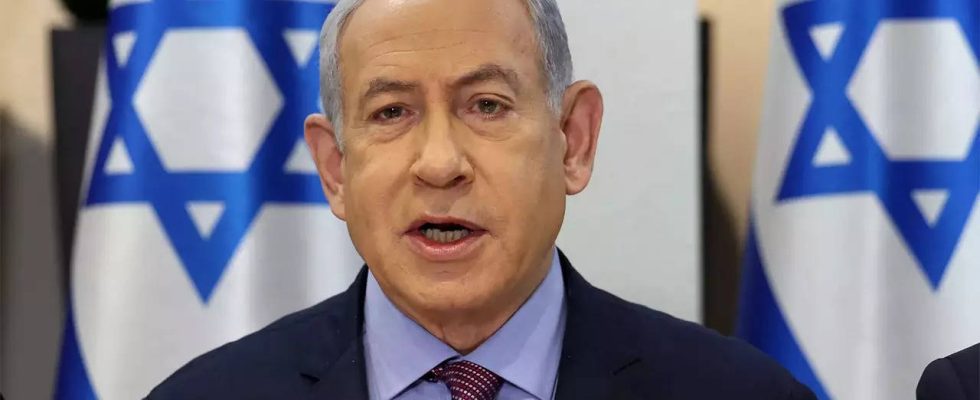 Der Plan des israelischen Premierministers Netanyahu fuer den Nachkriegs Gazastreifen Sicherheitskontrolle
