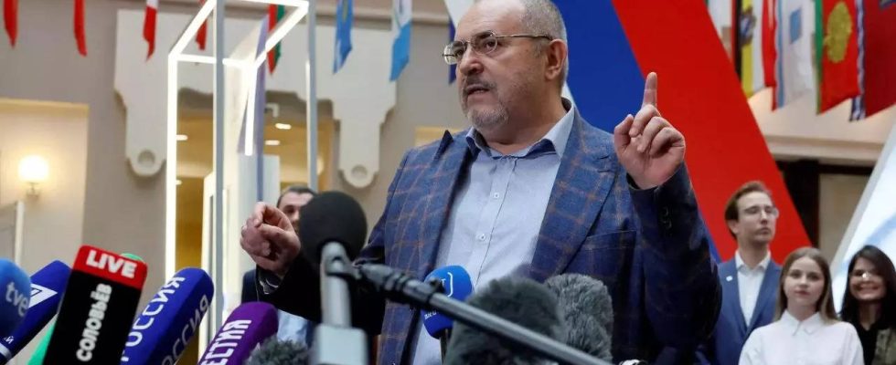 Der russische Antikriegskandidat sagt die Wahlkommission habe festgestellt dass 15