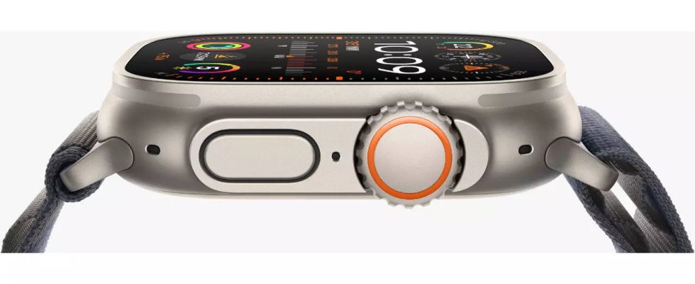Die Digital Crown der Apple Watch wird moeglicherweise mit Beruehrungs