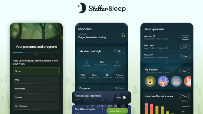 Die Stellar Sleep App erhaelt eine Anfangsfinanzierung um die Ursache chronischer
