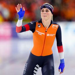 Die dreimalige Olympiasiegerin Irene Schouten 31 hoert mit dem Schlittschuhlaufen