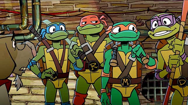 Die skizzenhafte neue Ninja Turtles Show von Paramount sieht tatsaechlich ziemlich suess