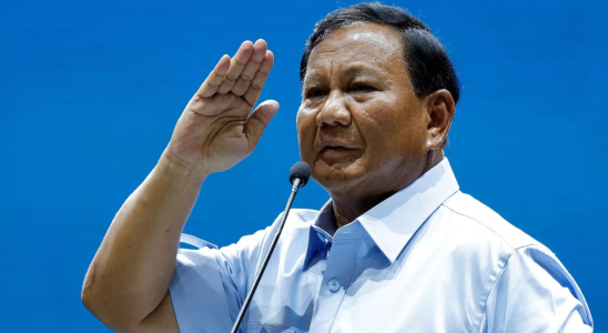 Eine indonesische Umfrage geht davon aus dass Praesidentschaftskandidat Prabowo die